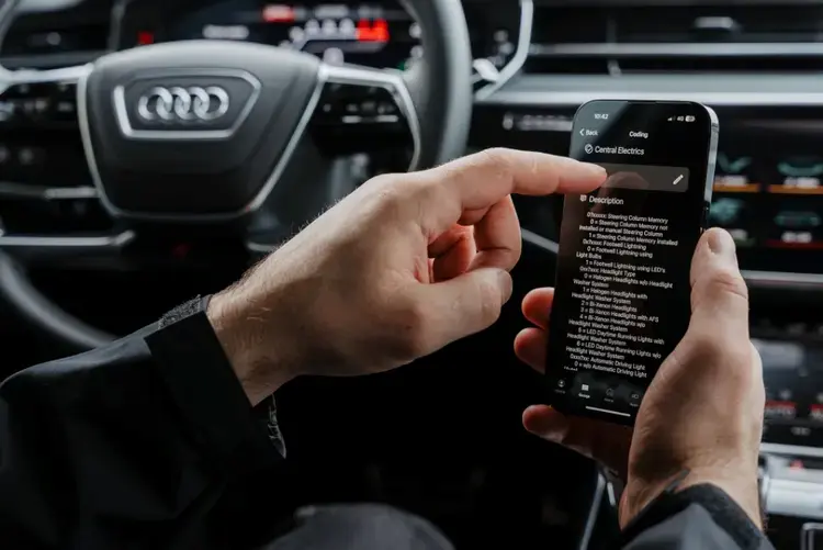 Codificación de un Audi con OBDeleven